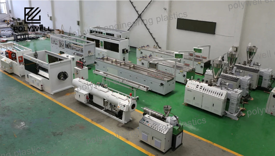 60HZ PPR Plastic Pipe Extrusion Making Production Line HDPE | PE | PP